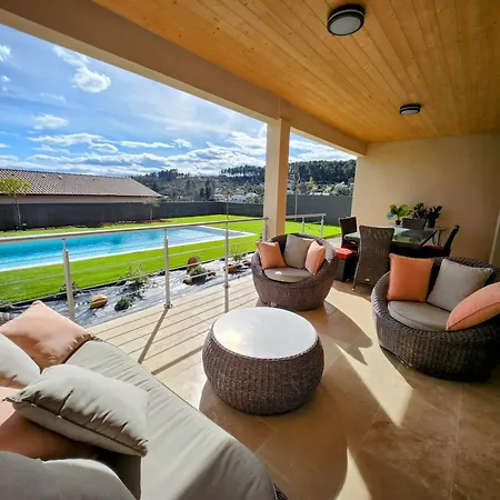 En Ardeche L'olympe Climatisee Avec Sa Piscine Privee Et Chauffee Villa *