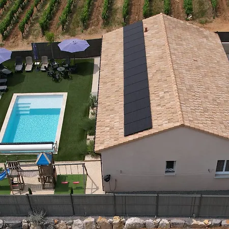 En Ardeche L'olympe Climatisee Avec Sa Piscine Privee Et Chauffee